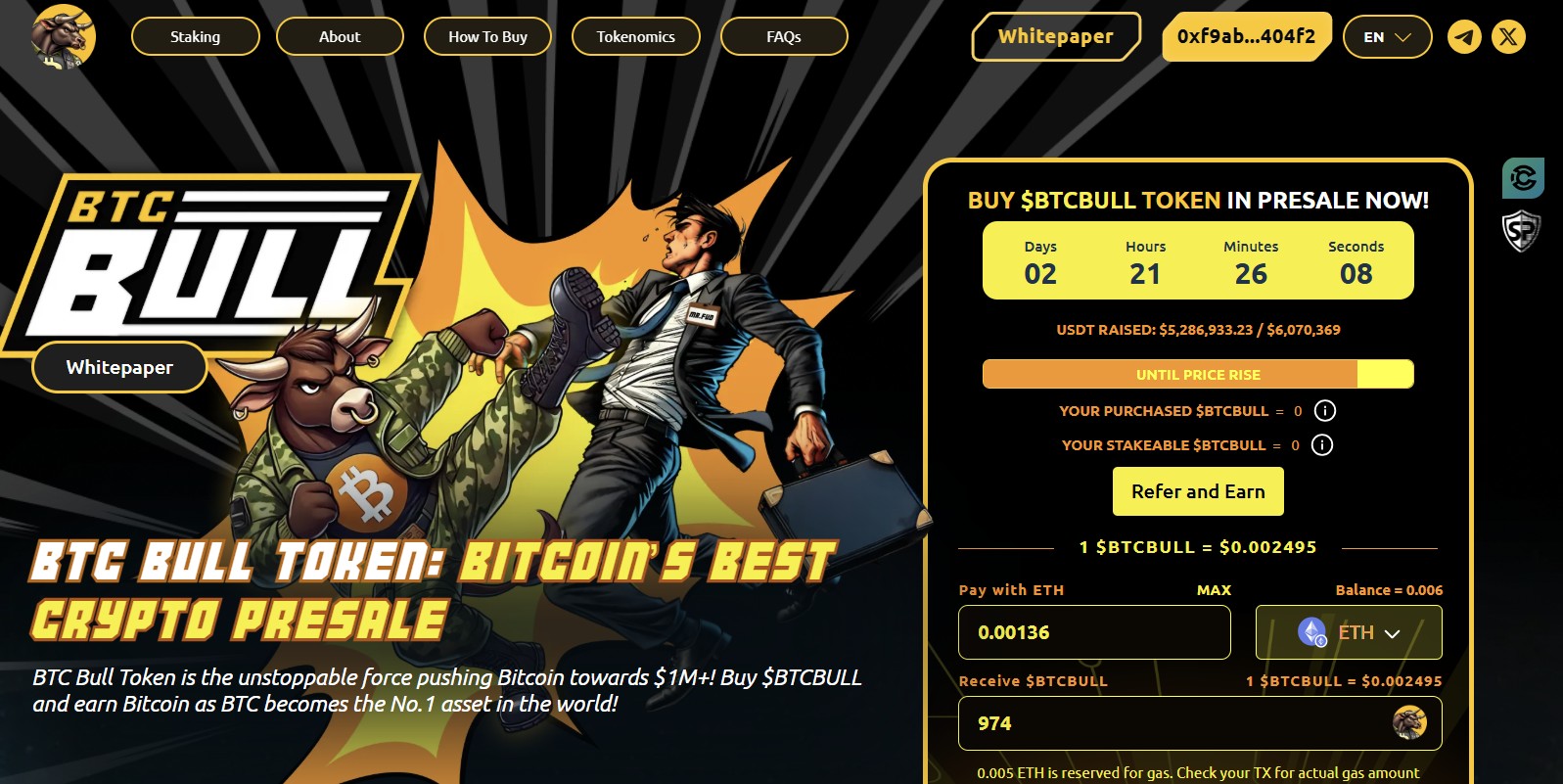 BTC Bull Token ($BTCBULL)