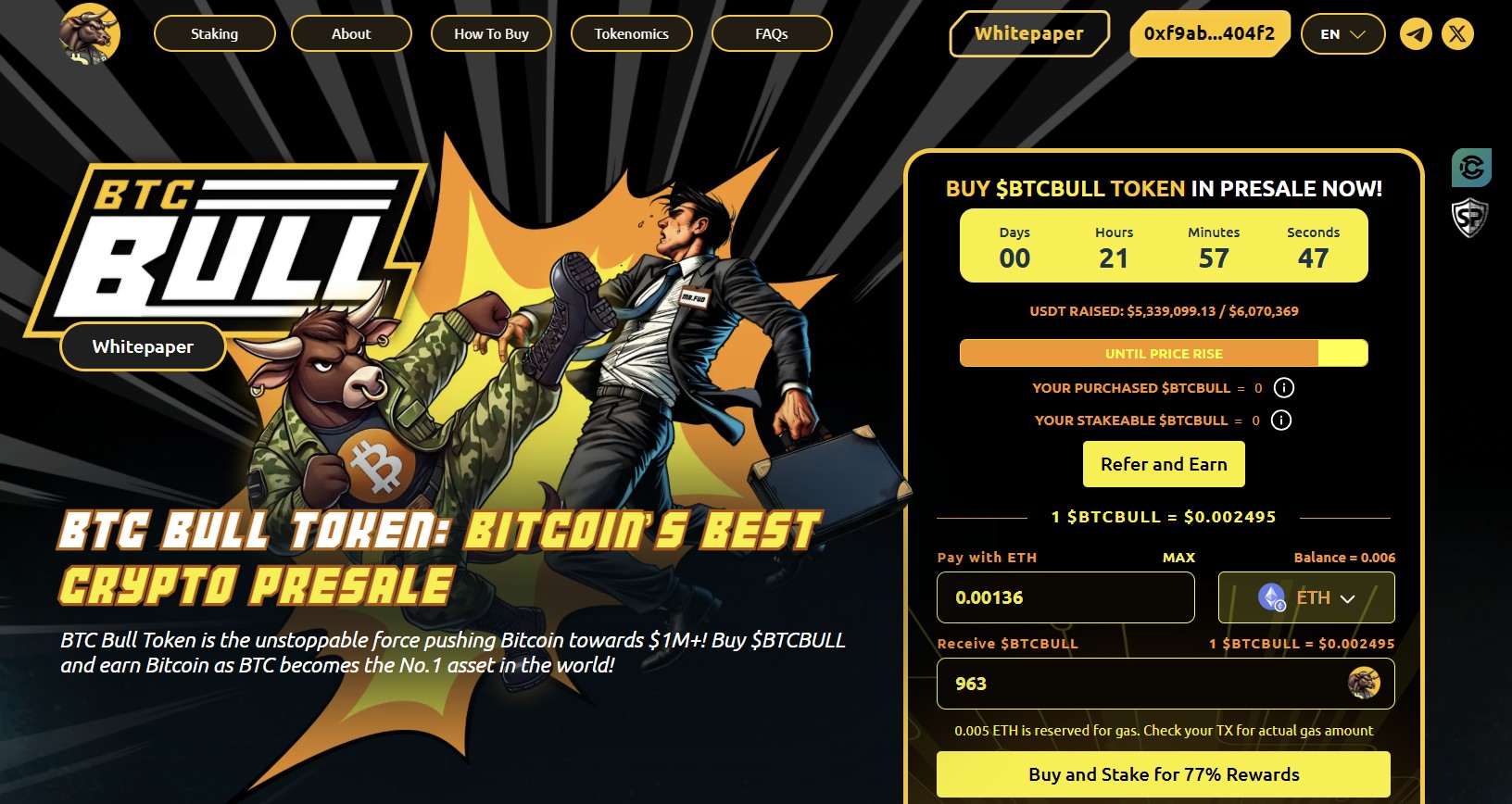 BTC Bull Token ($BTCBULL)