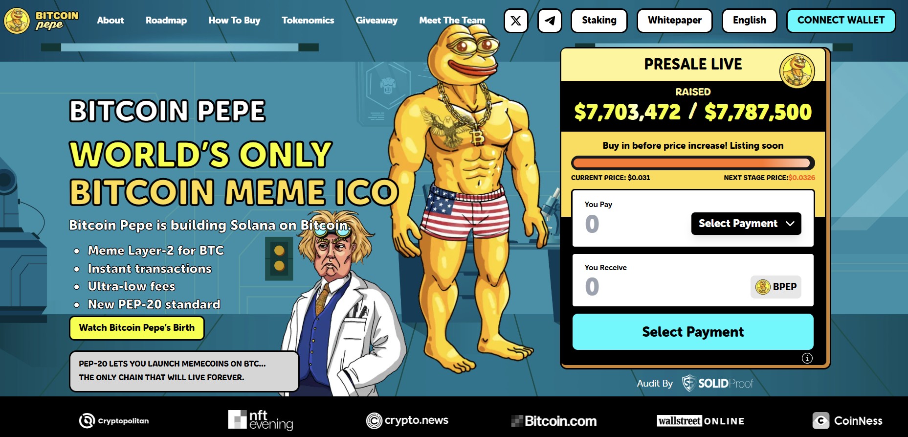 Bitcoin Pepe ($BPEP)