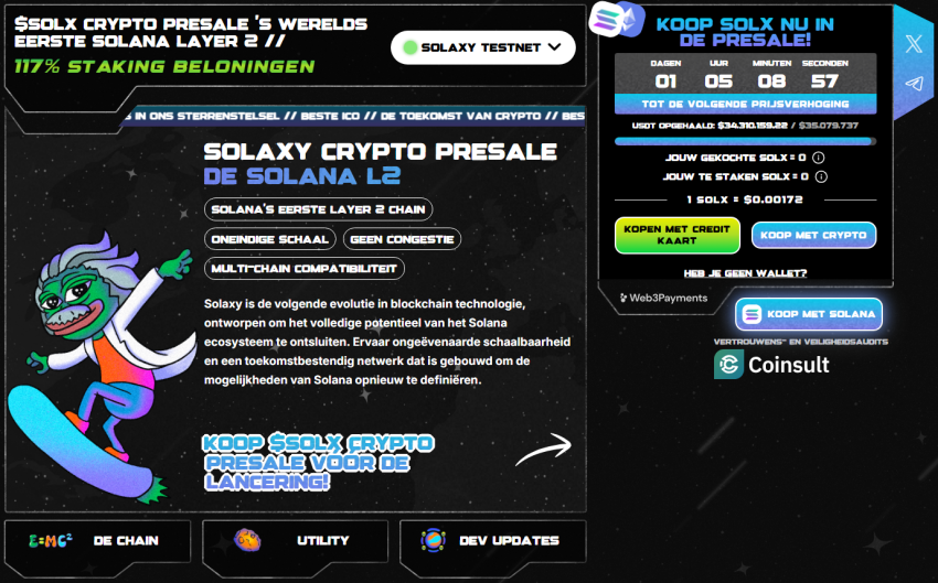 Solaxy presale