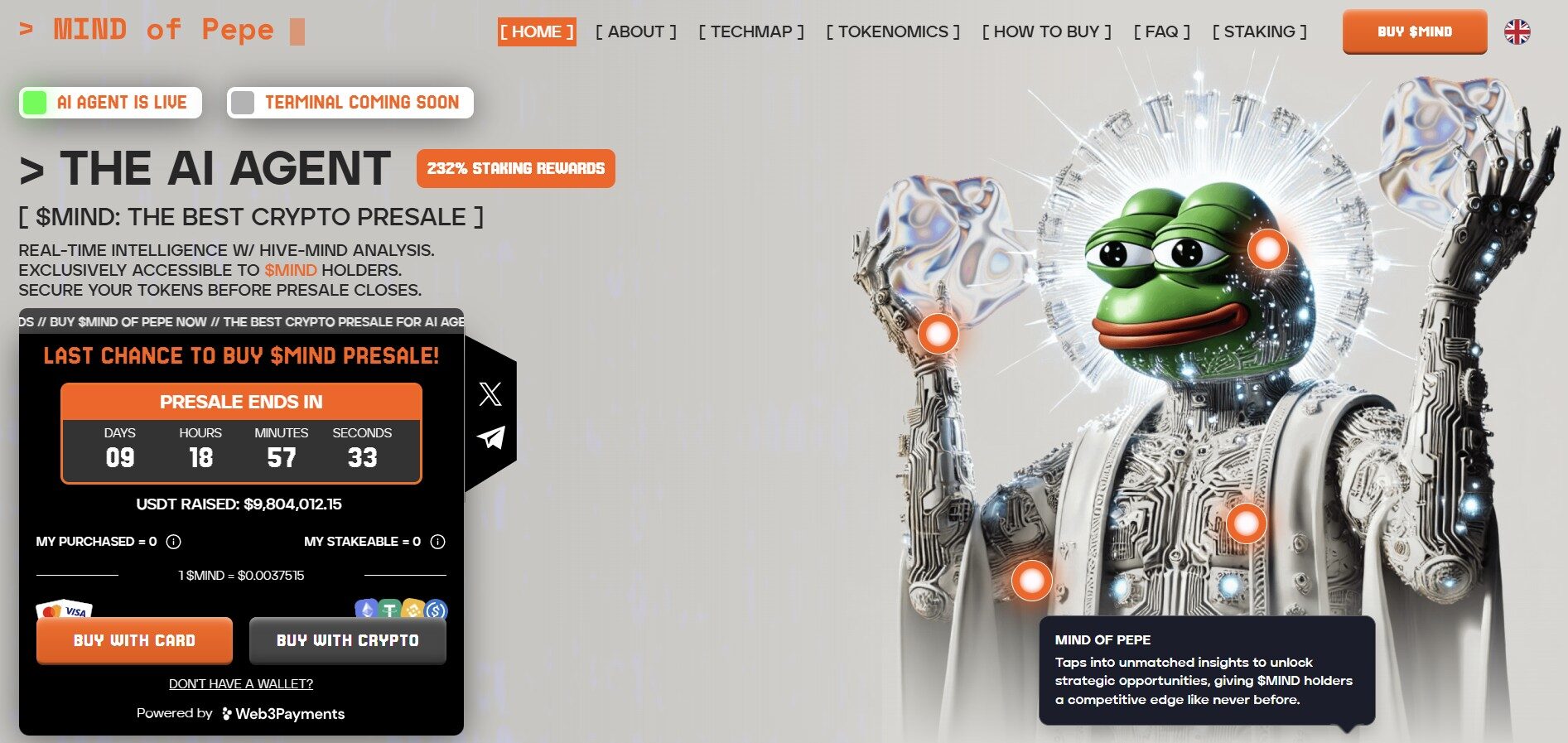 MIND of Pepe ($MIND) presale