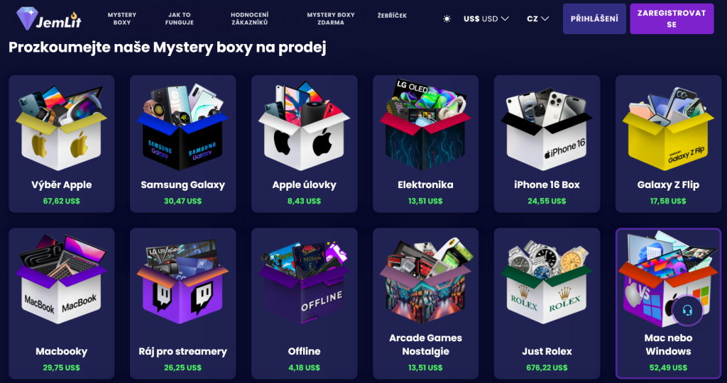 mystery box jemlit