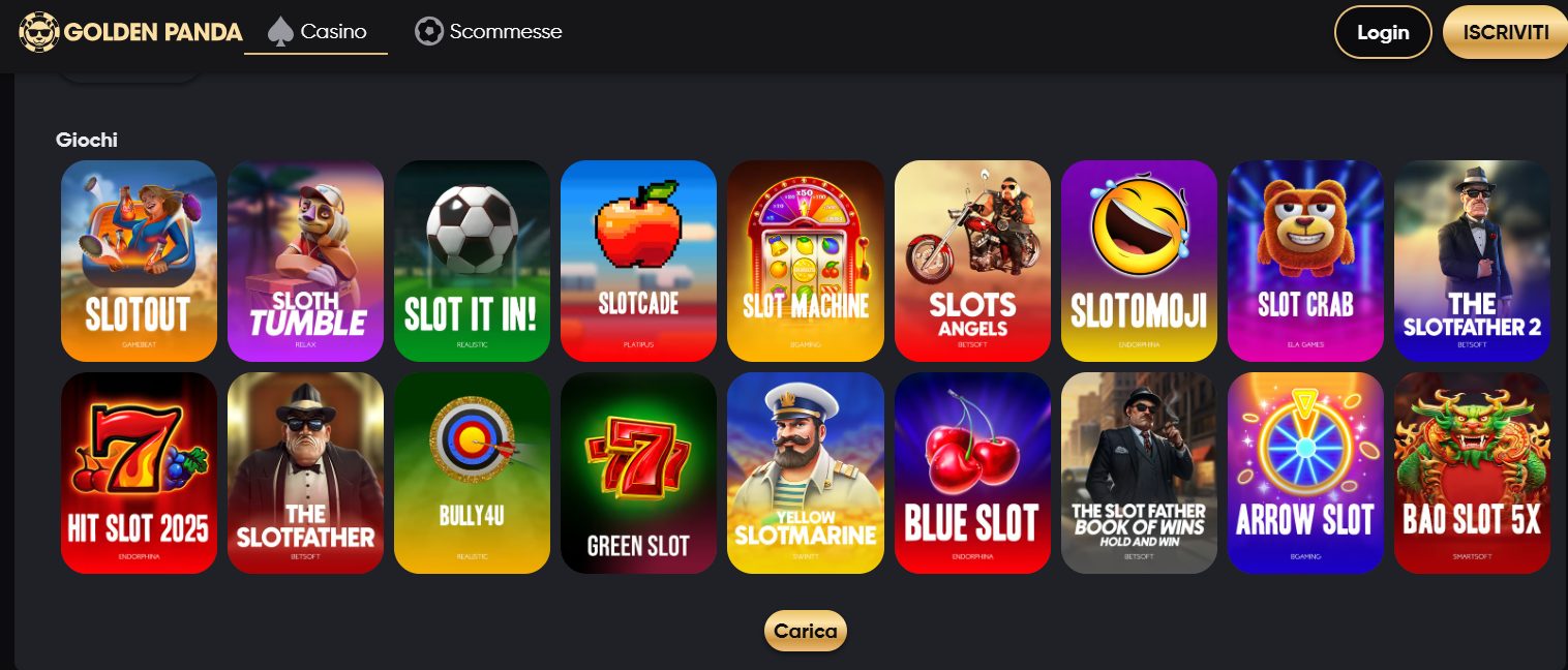 Siti slot online - golden panda