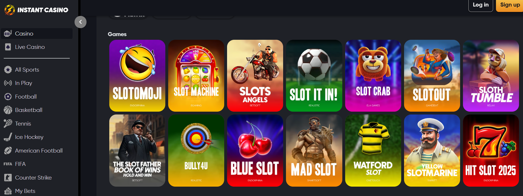 Siti slot online - instant casino