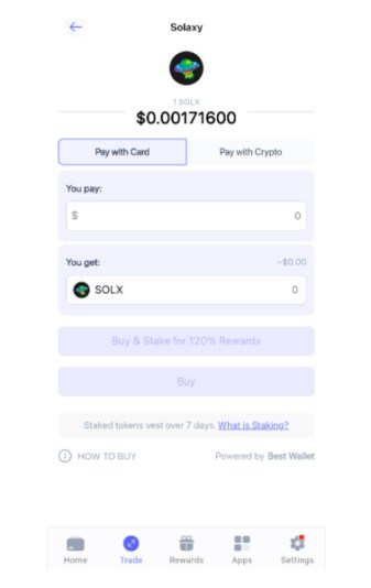 Solaxy step 2