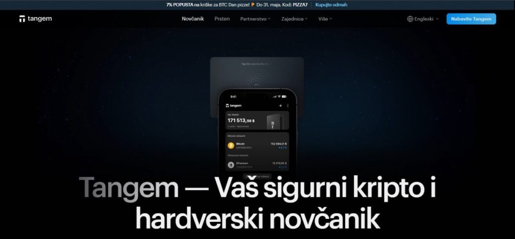 3. Tangem Wallet – Web3 novčanik visoke sigurnosti
