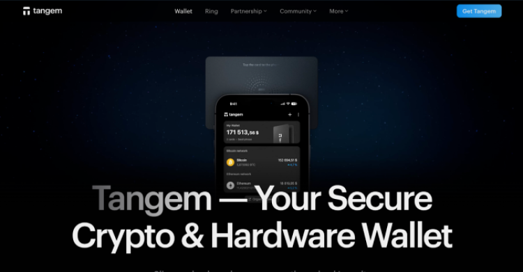 Tangem crypto & hardware wallet 