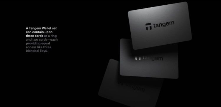 Tangem wallet cards