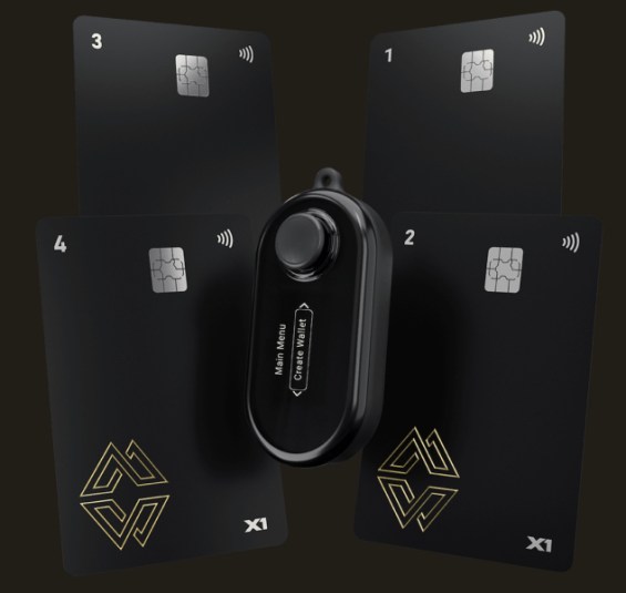 The Cypherock cold wallet