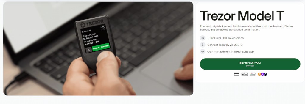 Trezor – ხელმისაწვდომი და სანდო აპარატურა