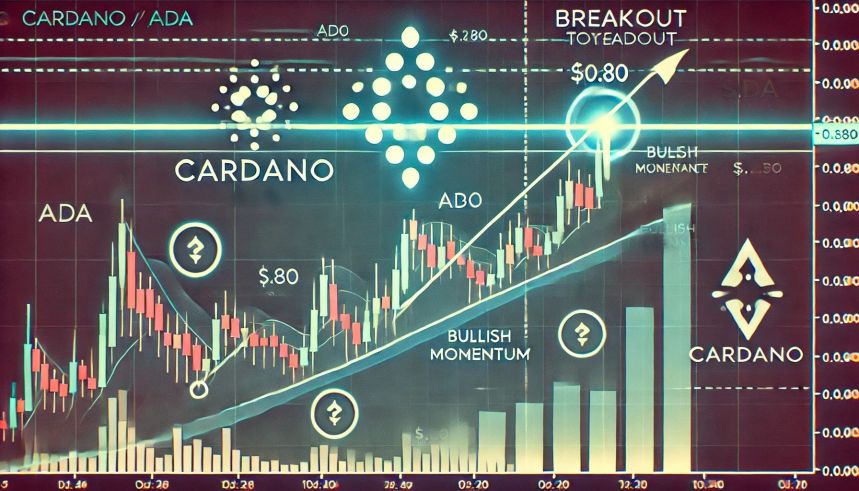 Cardano Approaches Critical Resistance – Break Above Could Trigger Move To $0.80