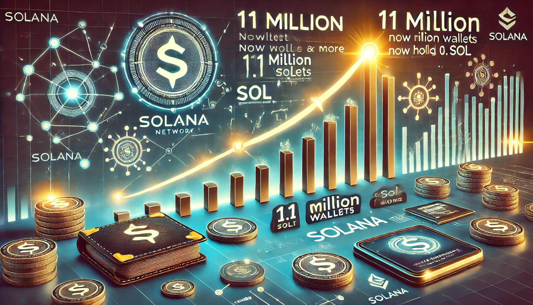 Solana 네트워크 활동은 11m 지갑이 0.1 Sol 이상을 보유함에 따라 성장합니다 - 분석가