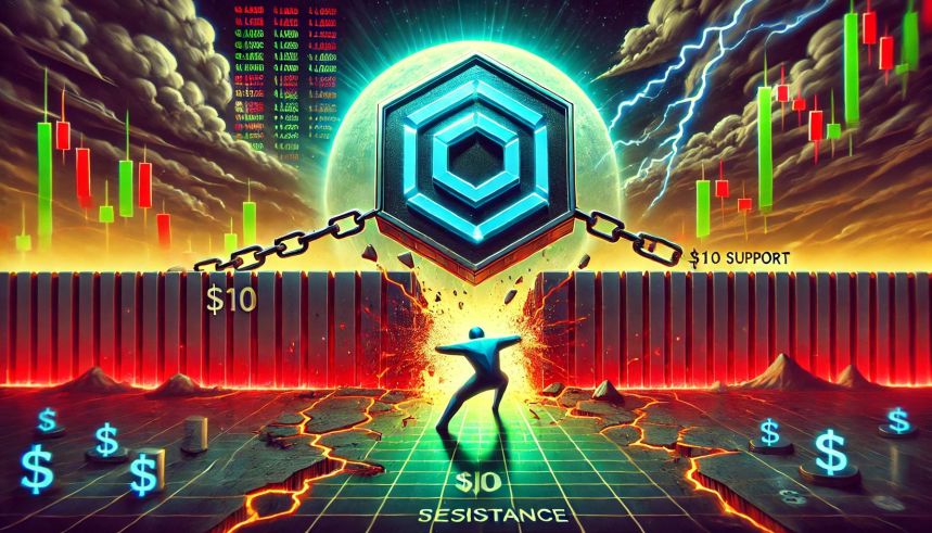 Chainlink Struggles At Key Resistance Level – $10 Support Back In Focus