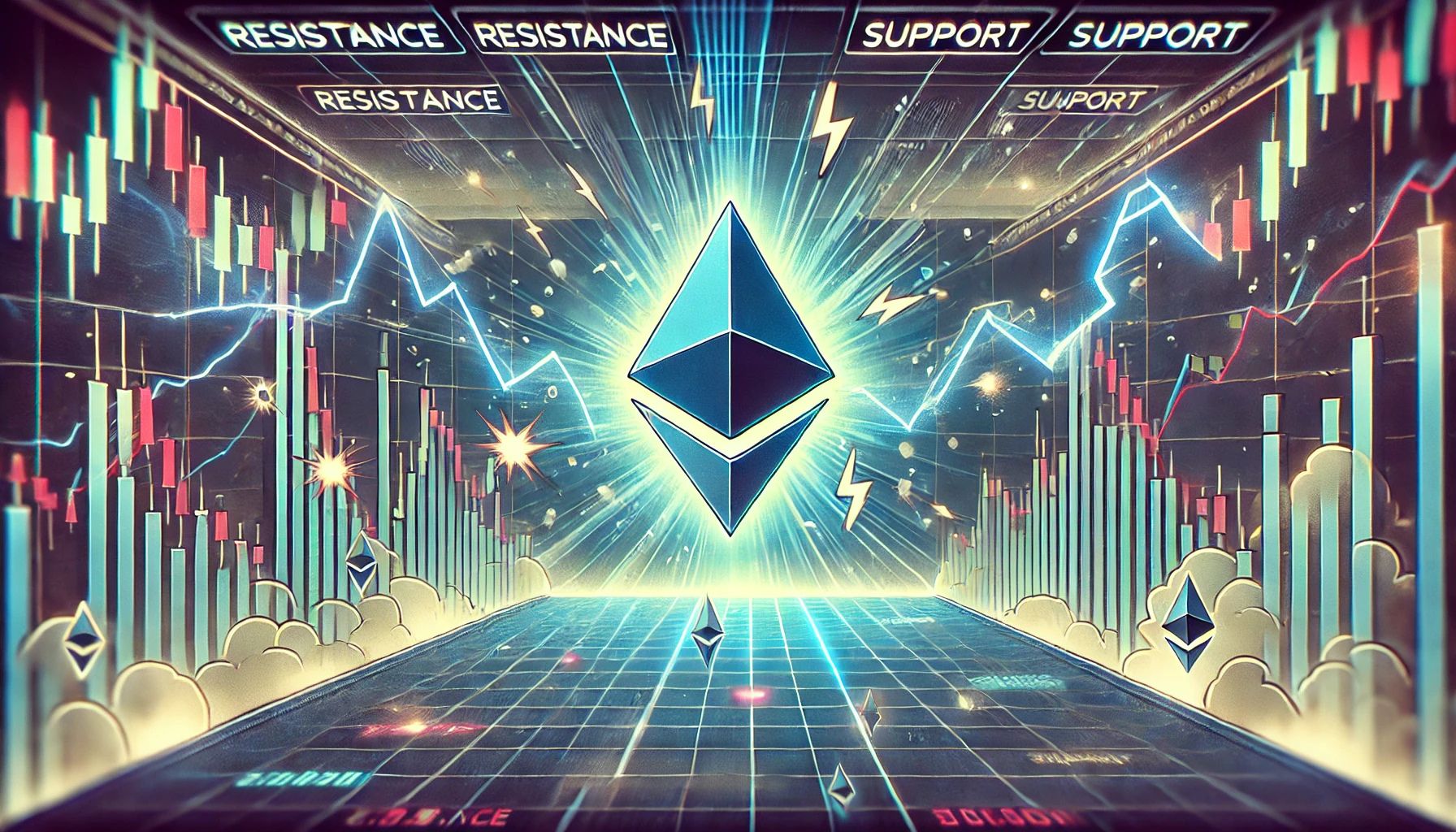 Range-Bound Ethereum Sees Volatility – High Timeframe Levels Hold The Key
