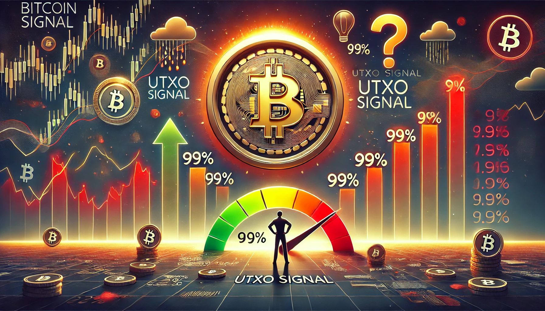 비트 코인 UTXO 신호는 99% 레벨에 접근합니다-낙관적 신호 또는 이익 테이킹 설정?
