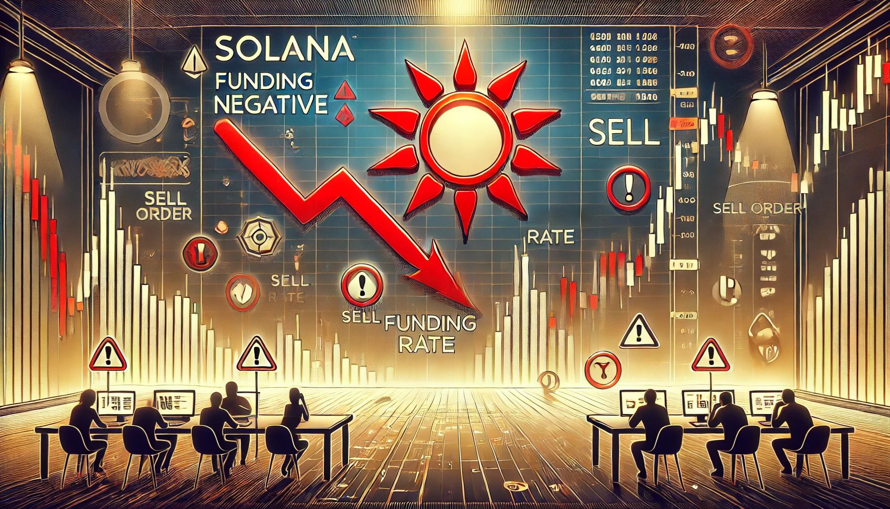 Solana 자금 조달 률은 부정적인 - 판매 압력의 초기 신호?
