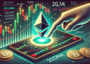 Ethereum Pulls Back To 20DMA After $2,700 Rejection: Testing Strength At Key Support