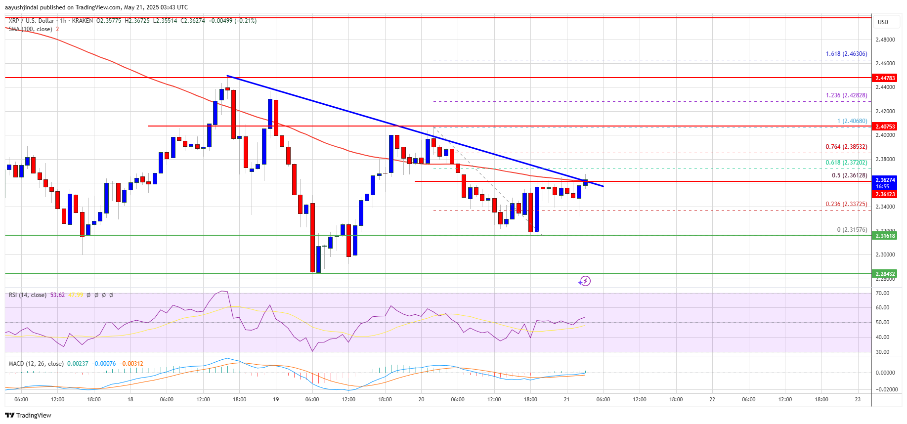 XRP Price Chart