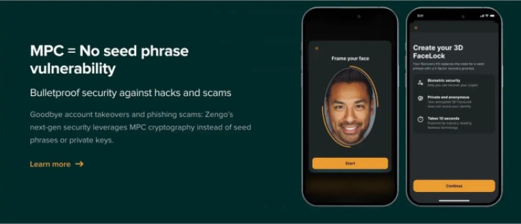 Zengo Biometric Scan.