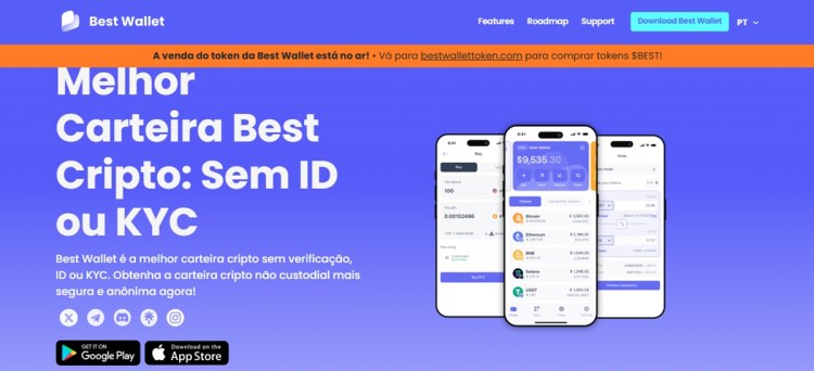 Best Wallet é uma carteira multi-chain de destaque 