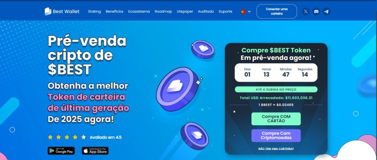Token Best Wallet para acesso a recursos exclusivos na carteira