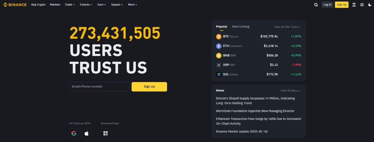 Binance – kā nopirkt ethereum