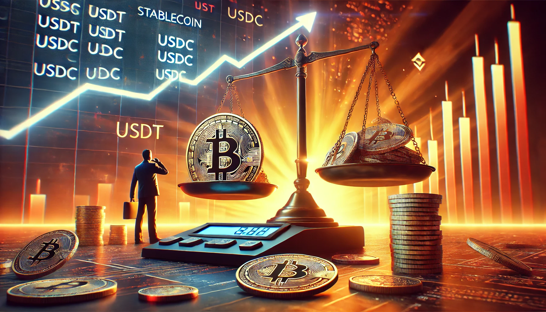 Bitcoin Exchange Stablecoins Ratio Surges—A Warning For Investors?