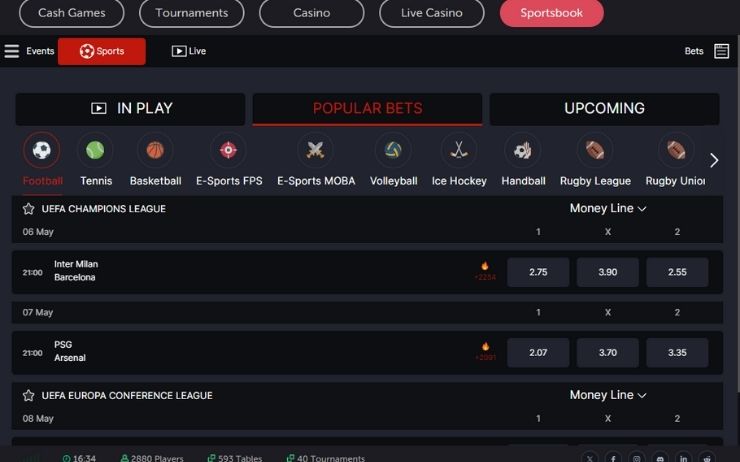 coinpoker sportsbook