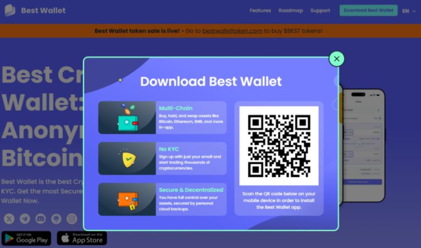 lejupielādē Best Wallet lietotni