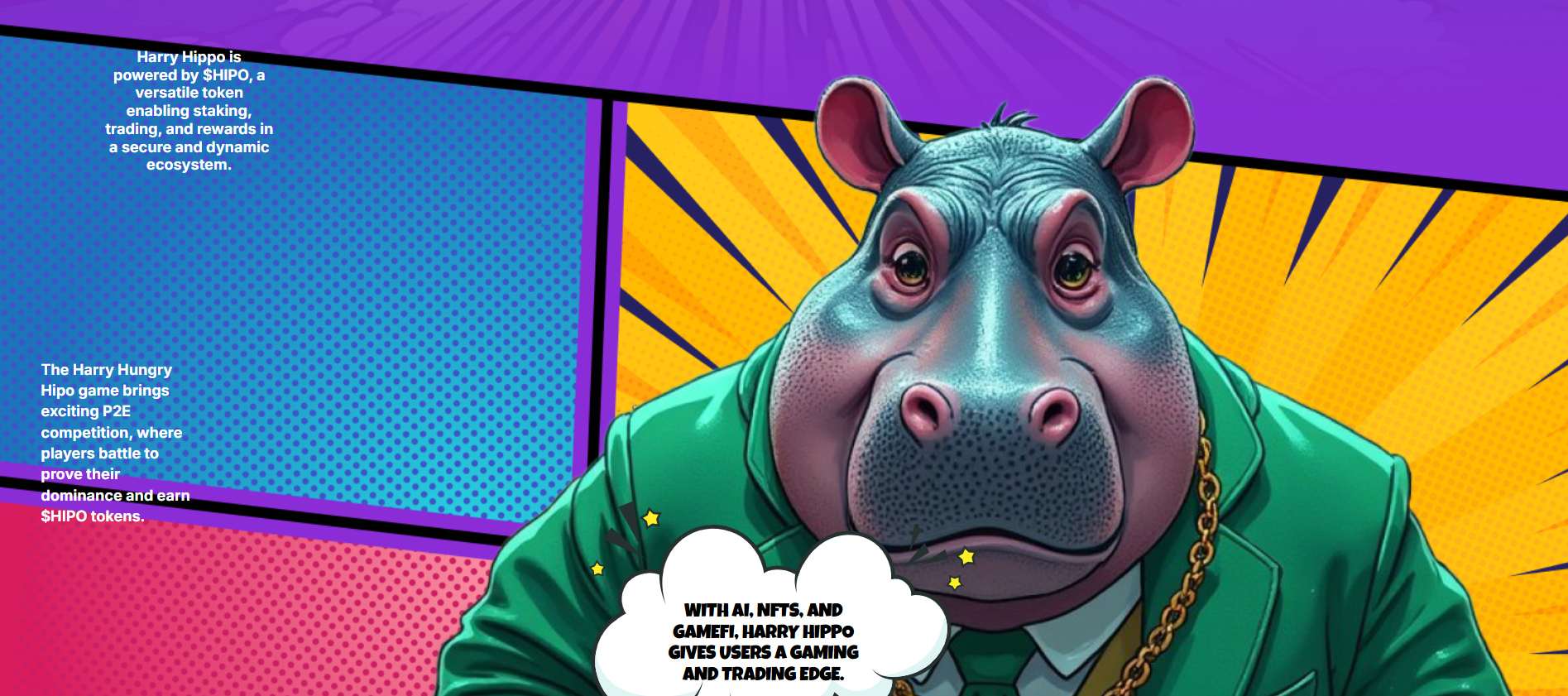 Harry Hippo benefits 
