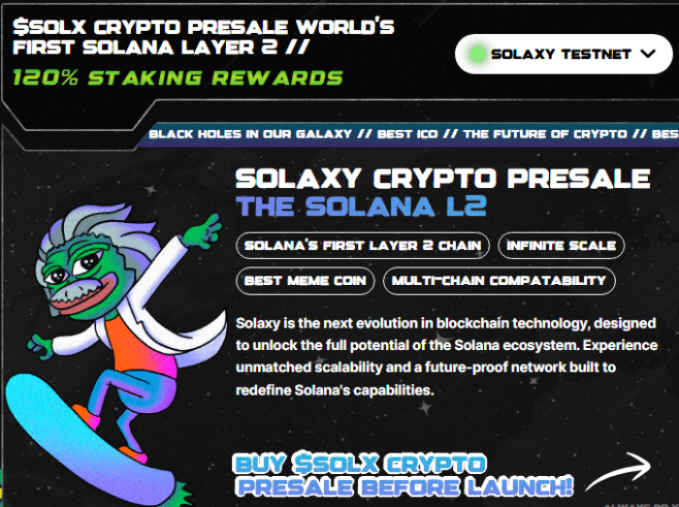 Solaxy presale