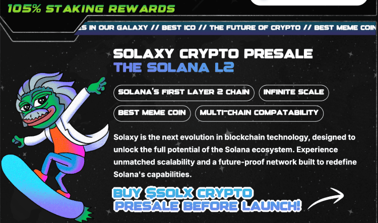Solaxy: pirmasis Solana Layer 2 ir nauja investavimo galimybė