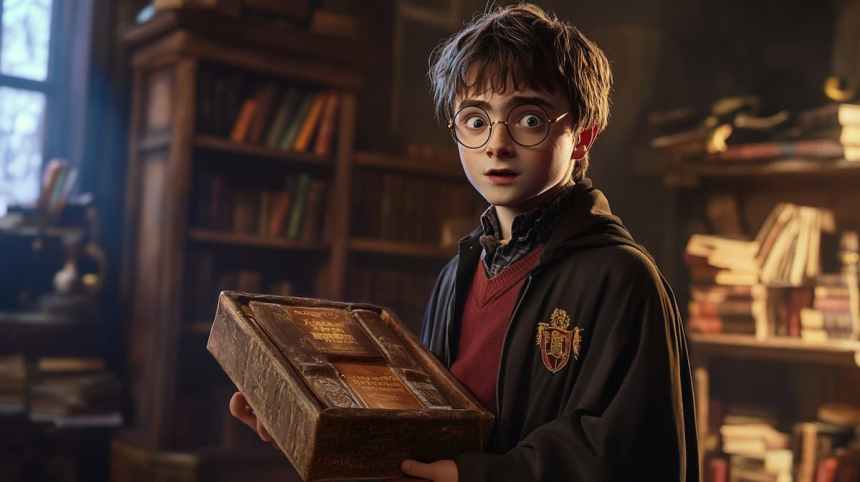 mystery box Harry Potter