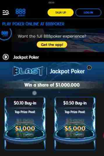 安定の品質888Pokerでリアルマネープレイ