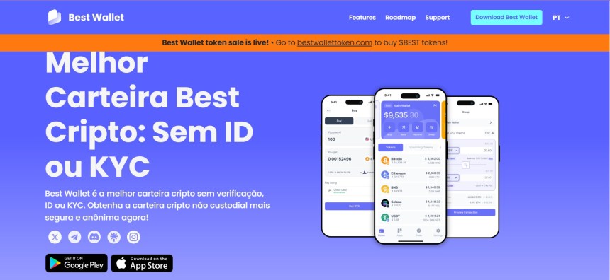 A Best Wallet é uma das carteiras confiáveis para comprar WLFI