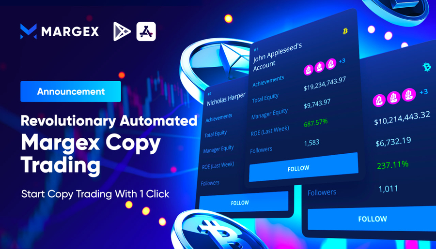 نسخ تداول العملات الرقمية على منصة Margex 