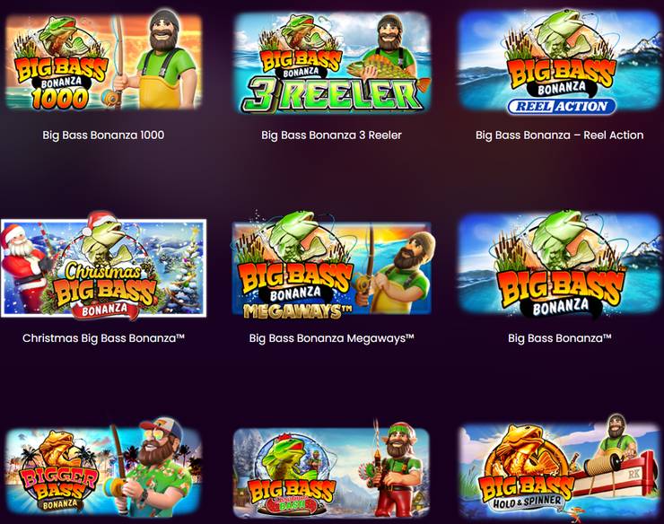 big bass bonanza slot series