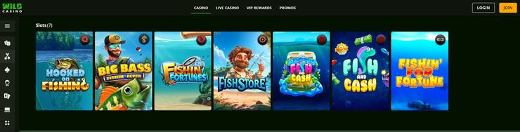 wild casino big bass bonanza alternative slots