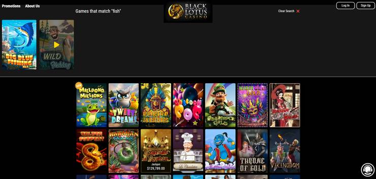 slots similar to big bass bonanza at black lotus casino