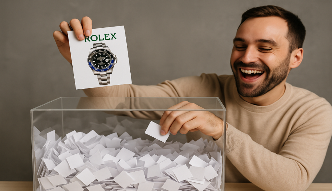 sorteio de rolex