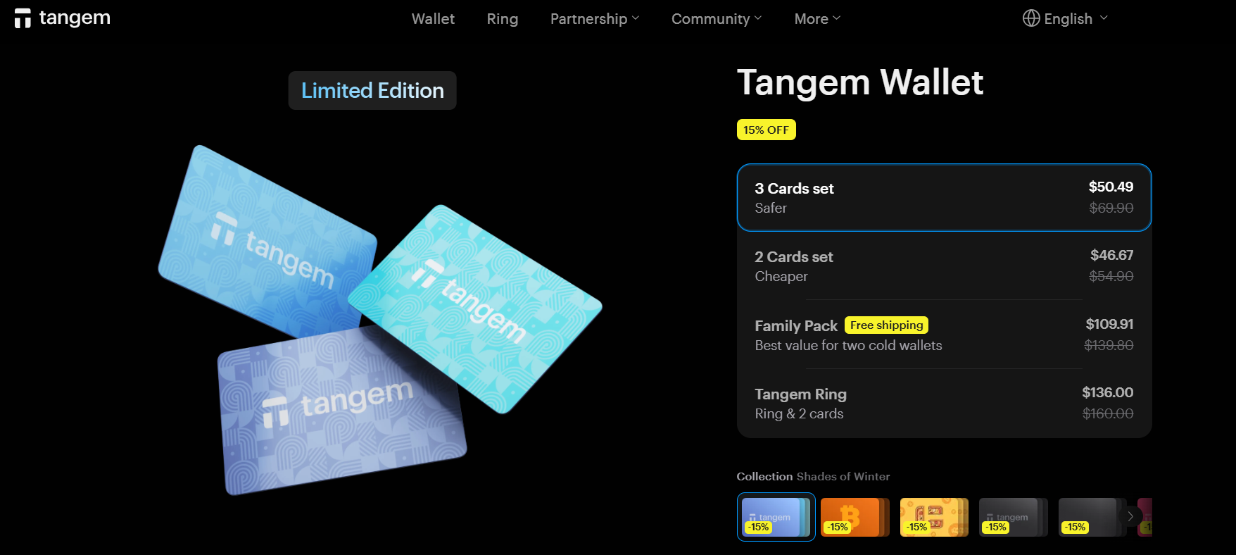 wallet crypto - tangem