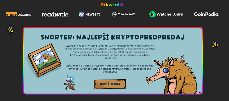 Snorter najlepšie kryptomeny