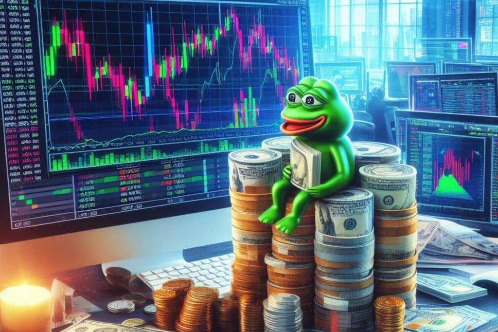 PEPE koers pumpt 9% met ruim $1 miljard in volume – maken memecoins een comeback?