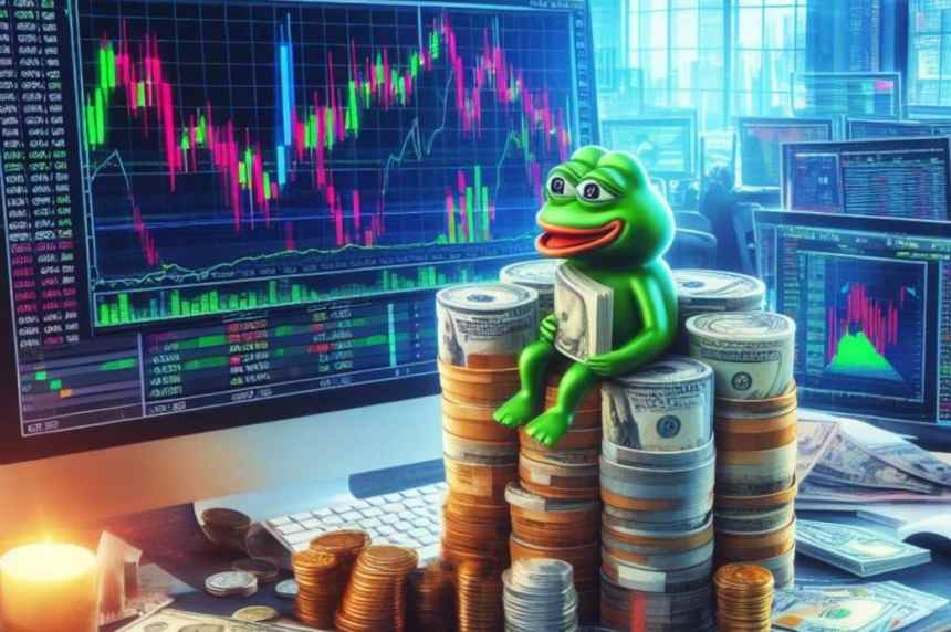 PEPE koers pumpt 9% met ruim $1 miljard in volume – maken memecoins een comeback?