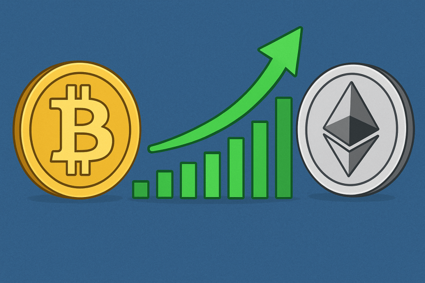 Crypto nieuws vandaag: Bitcoin koers en Ethereum koers stijgen door Amerikaans wetsvoorstel