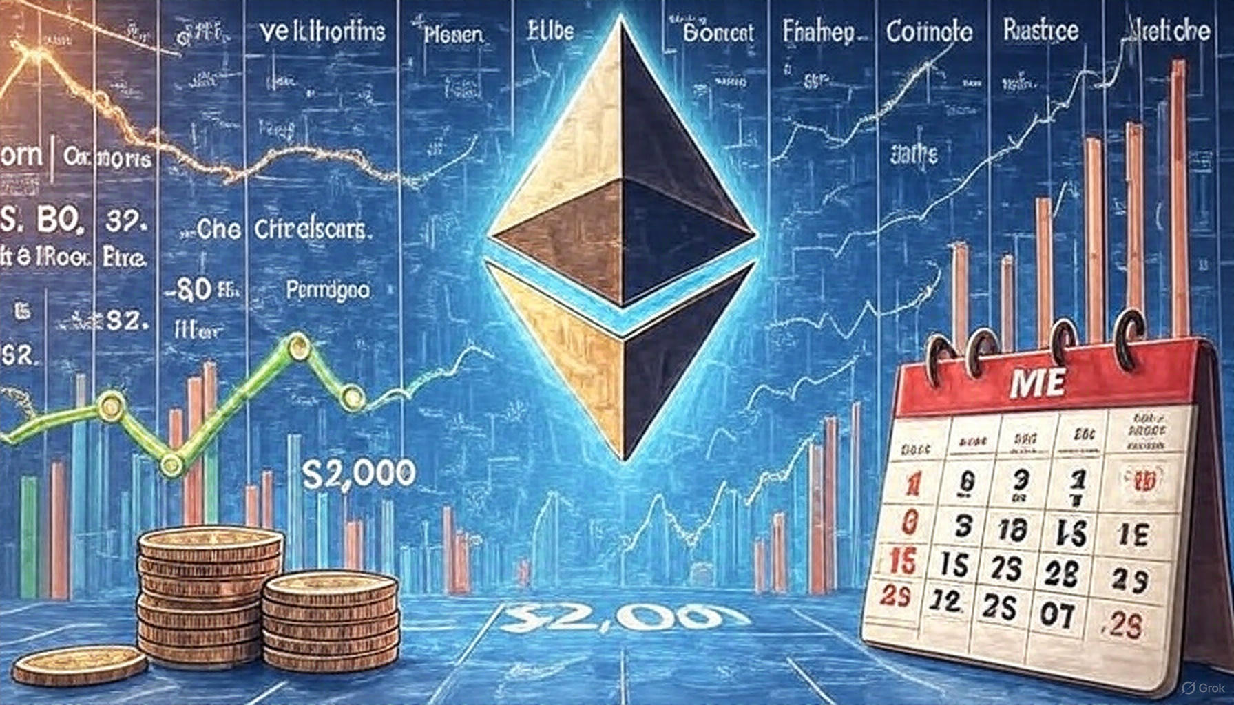 Ethereum은 여전히 2,735 달러 미만의 범위에 있습니다 - 아직 명확한 브레이크 아웃은 없습니다.