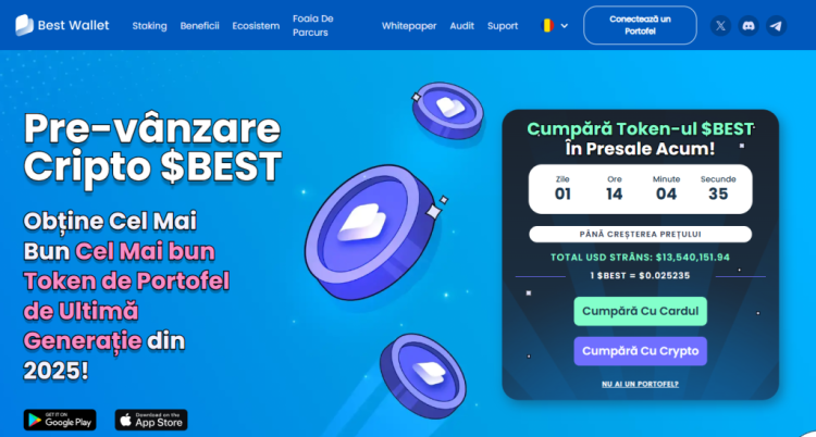Best Wallet Token - pagina de presale