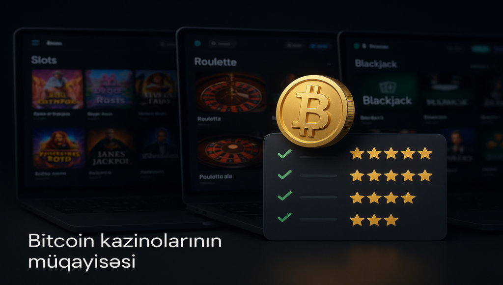 Ən Yaxşı Bitcoin Kazino Oyunlarının Müqayisəsi