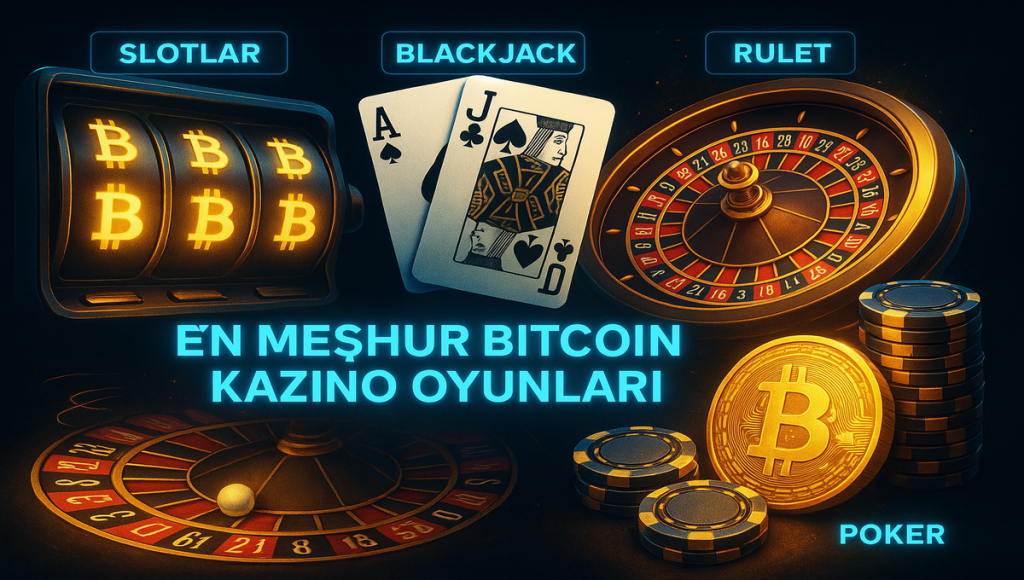 Bitcoin Kazino Oyunları