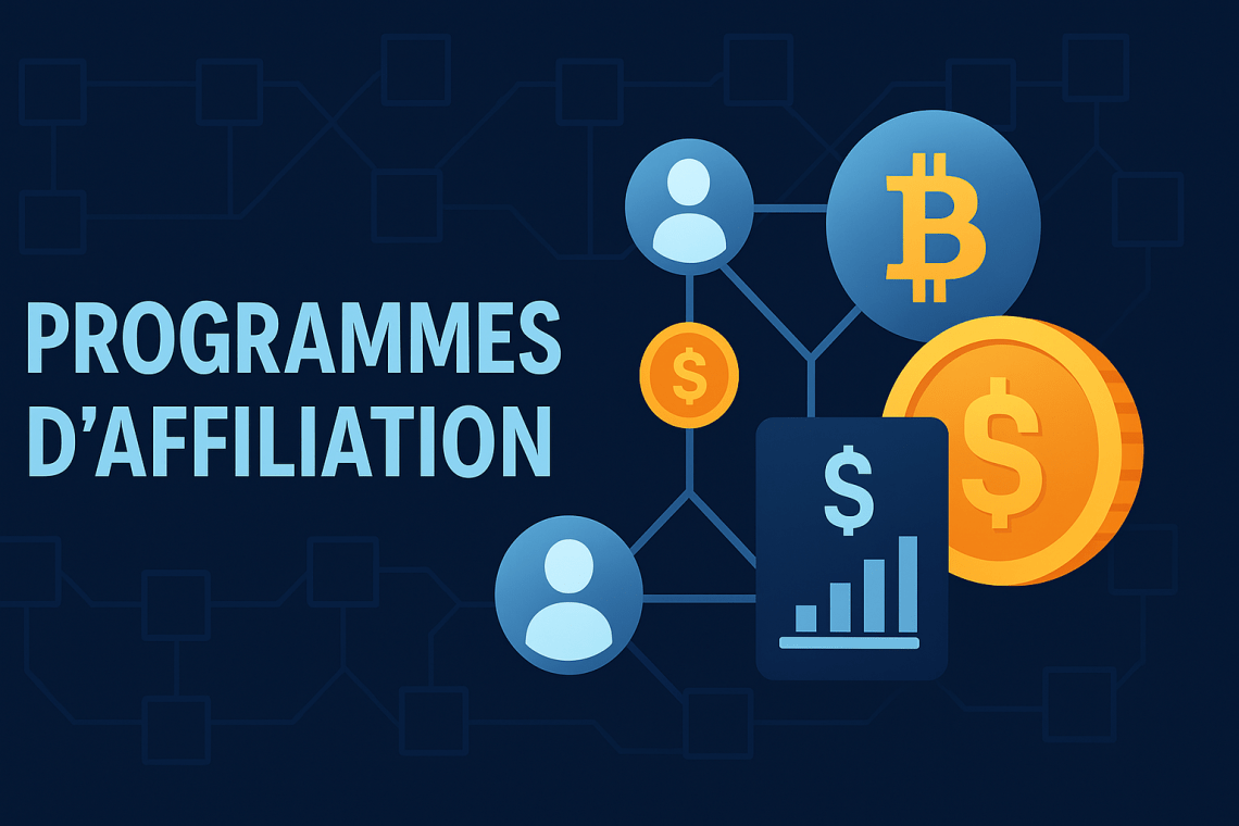 Quels sont les 8 meilleurs programmes d’affiliation crypto en 2025 ?